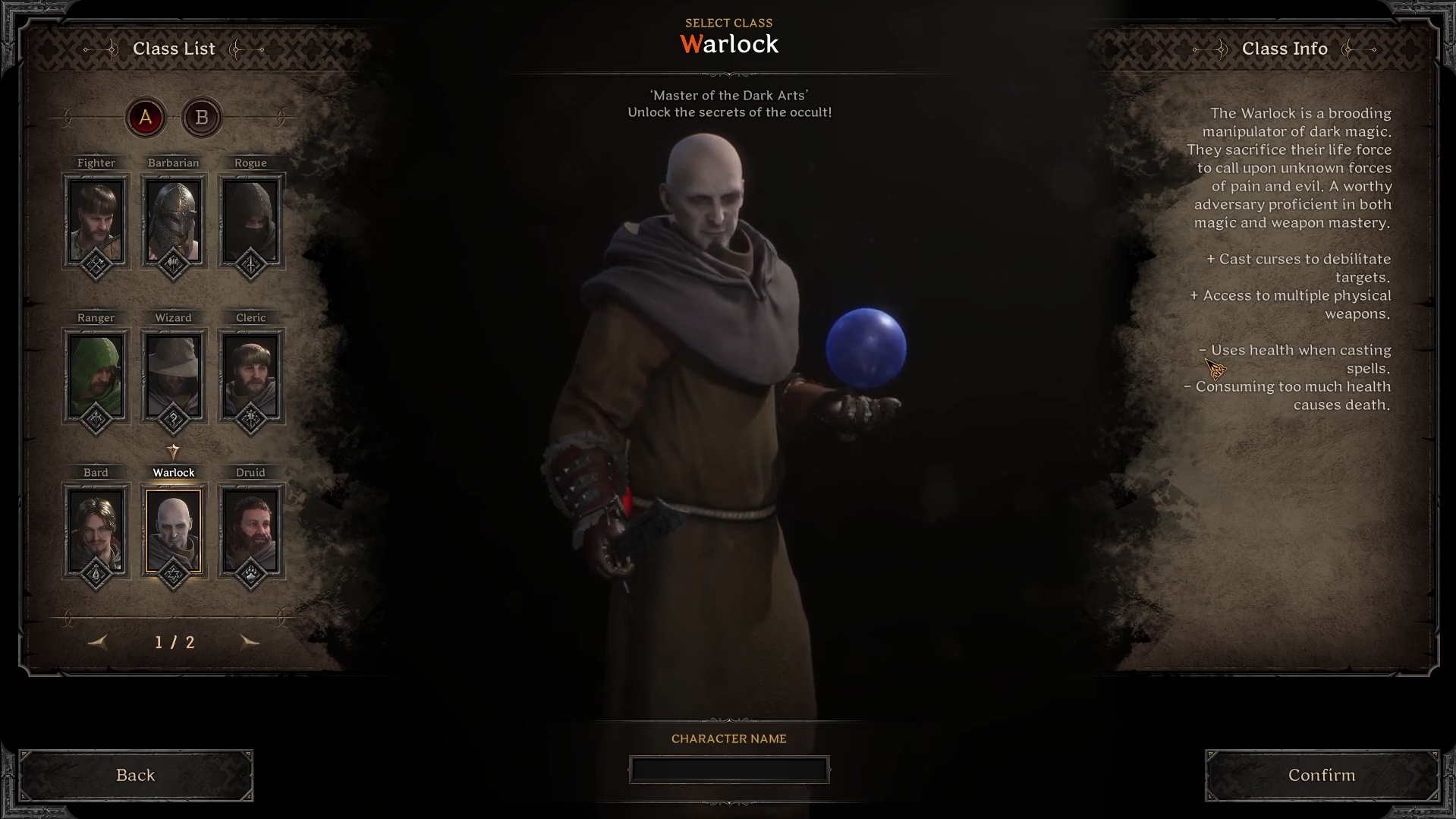 Warlock (Image via Ironmace)