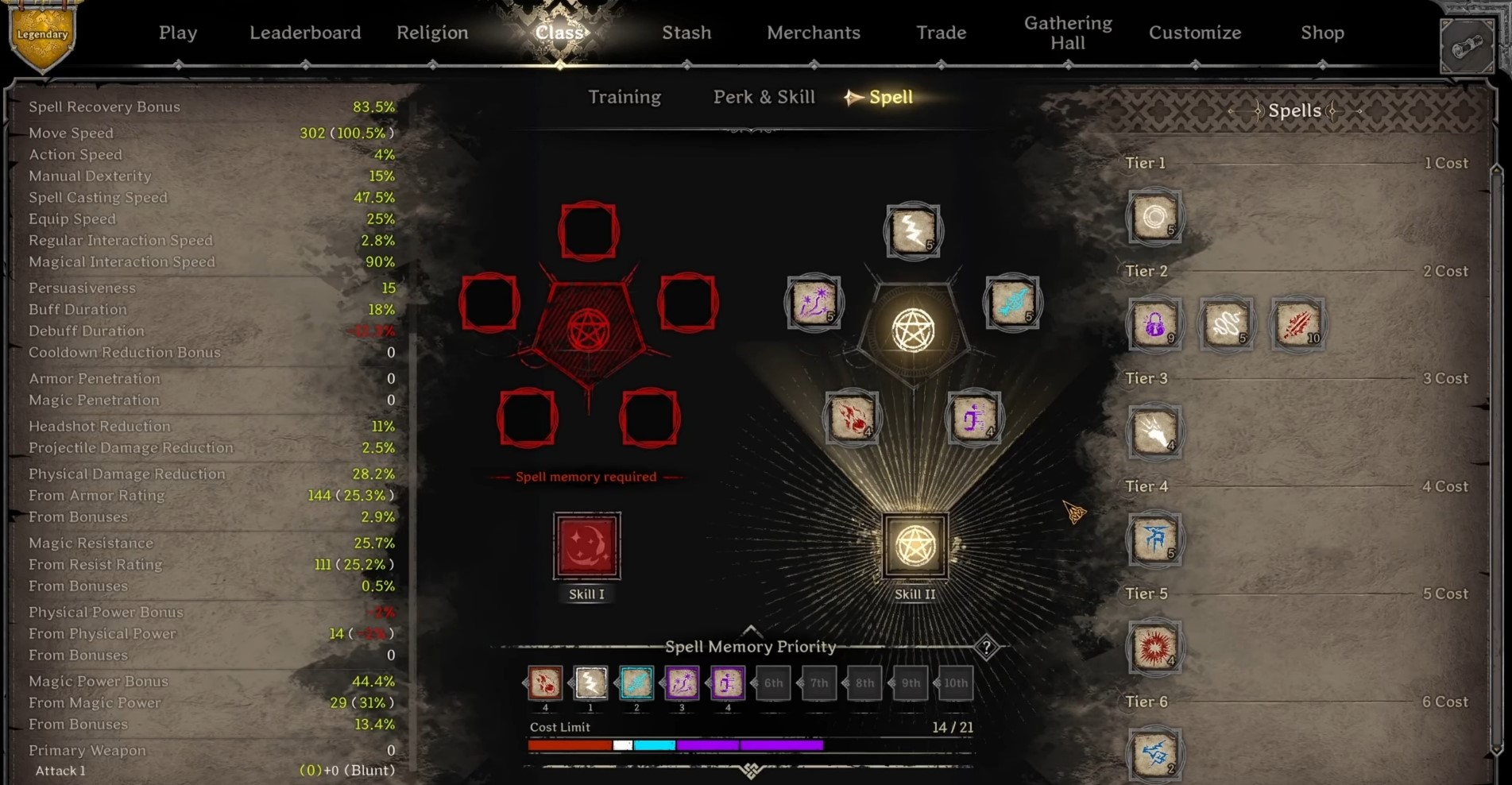 Wizard Spells (Image via Ironmace)