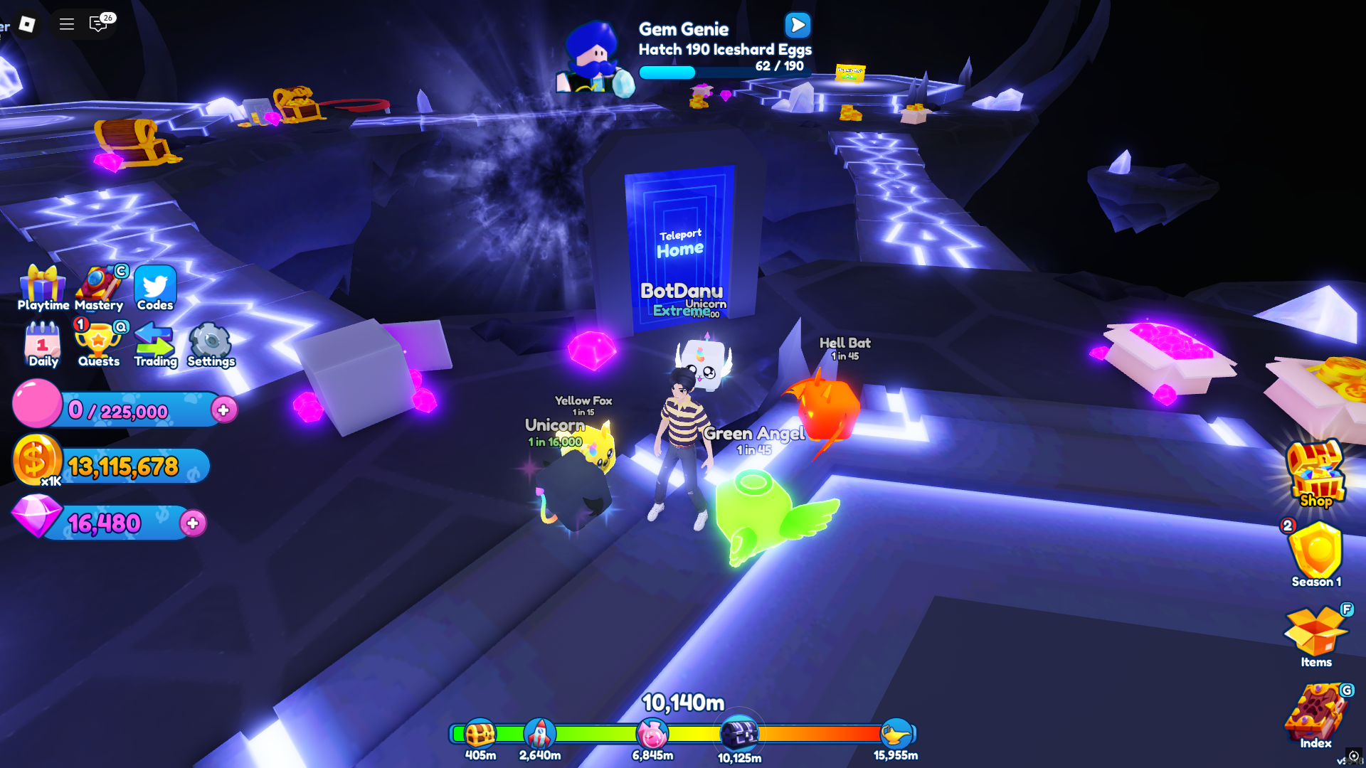 The Void - Bubble gum simulator Infinity (Image via Roblox)