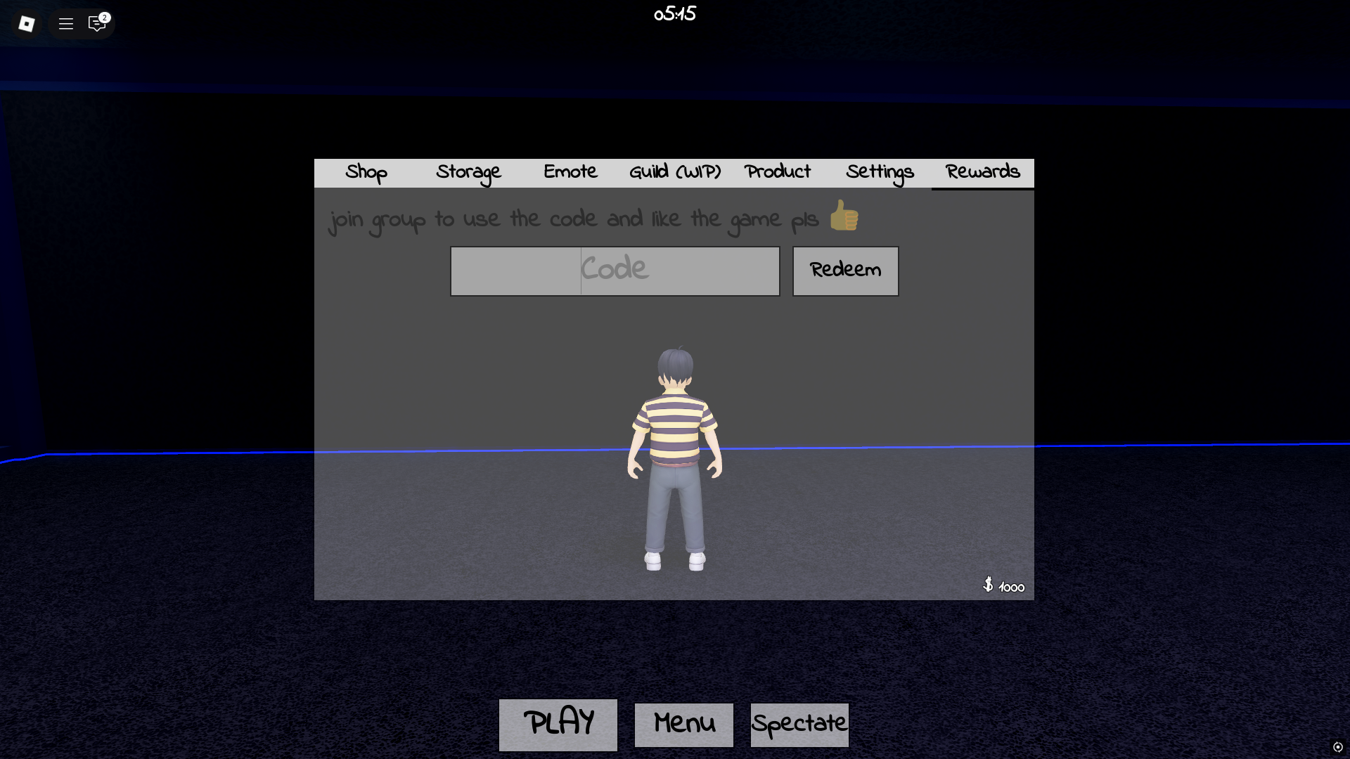 Redeem Azure Latch Codes (Image via Roblox)