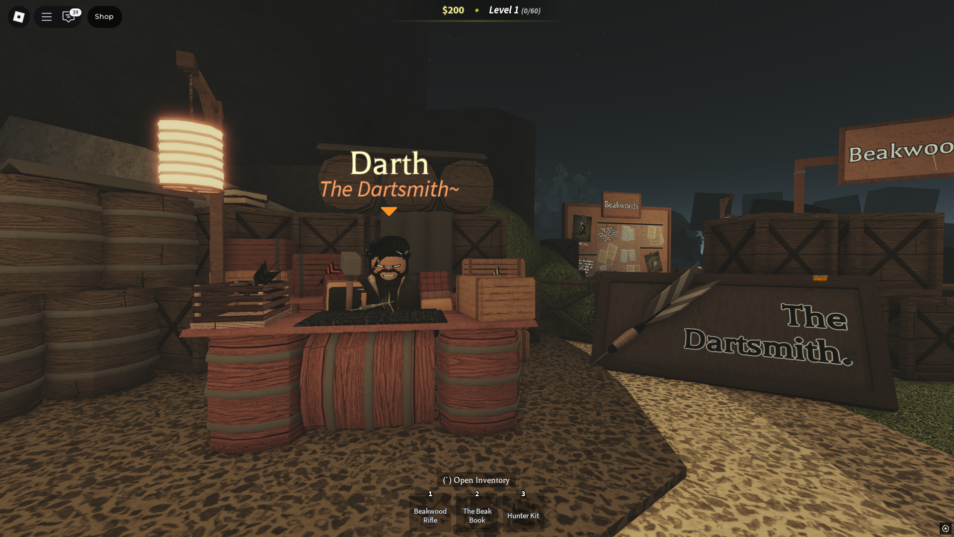 The Dartsmith - Beaks (Image via Roblox)