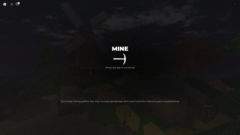 Mine (Image via Roblox)