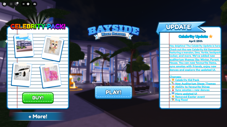 Bayside High School (Image via Roblox)