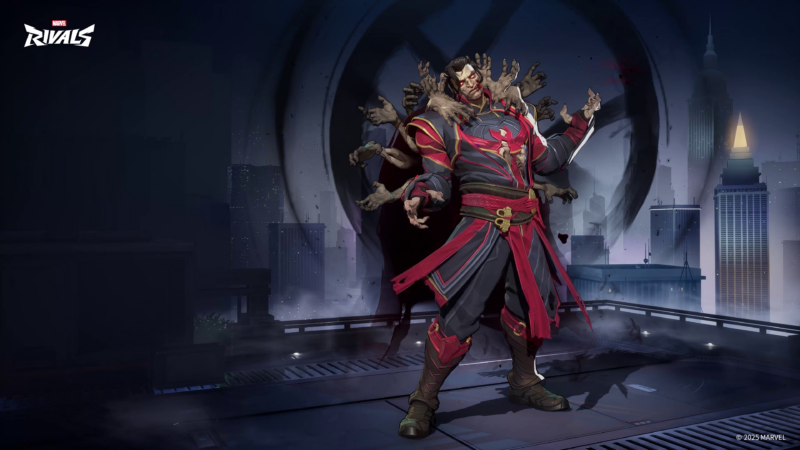 Doctor Strange Multiverse of Madness costume in Marvel Rivals.