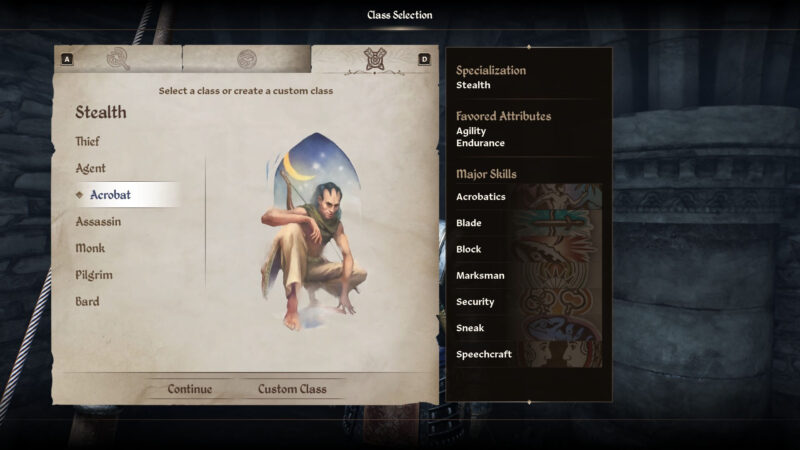 Elder Scrolls Oblivion Remastered Best Acrobat Build
