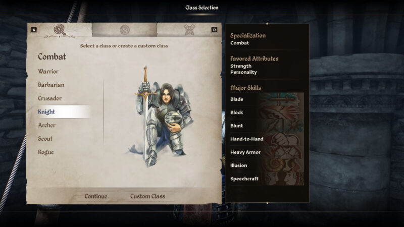 ESOR Best Knight Build