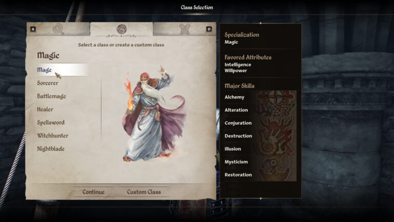 elder scrolls oblivion best mage build
