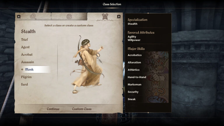 Elder Scrolls Oblivion Remastered Best Monk Build