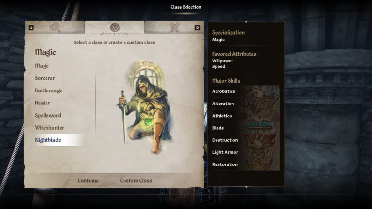 Elder Scrolls Oblivion Remastered Best Nightblade Build