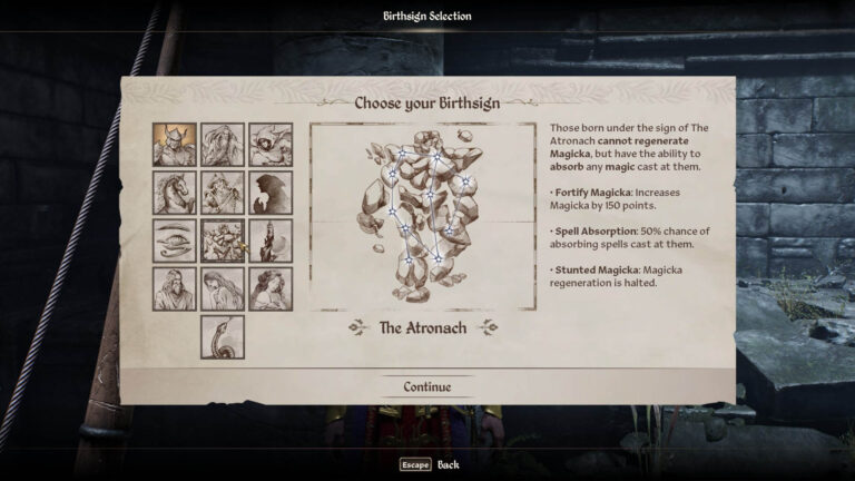 oblivion best birthsign for mage