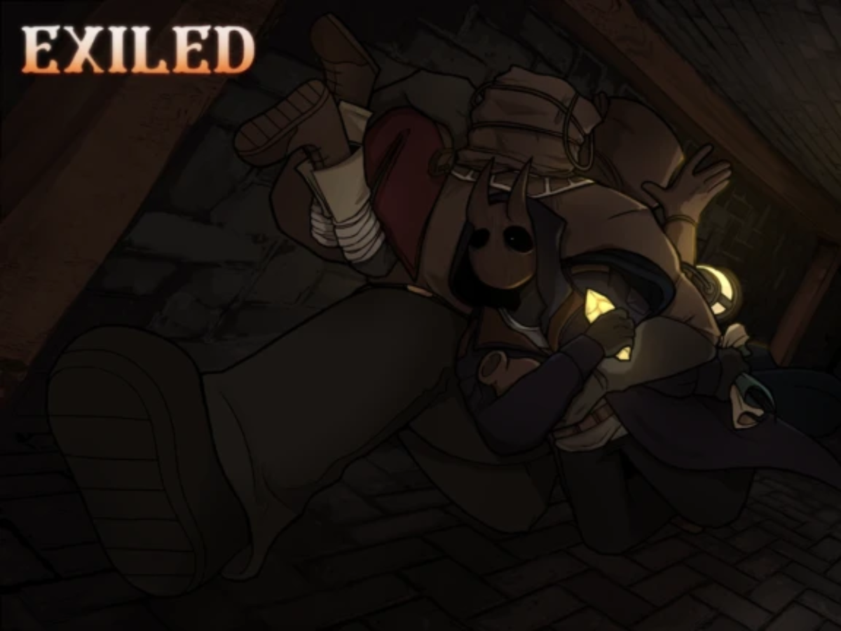 Exiled is a horror-themed survival game on Roblox (Image via Dreadworks Studio | Roblox)
