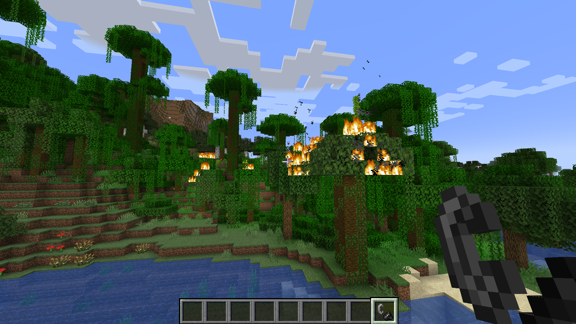 Want to burn anything you want? (Image via Mojan Studios)