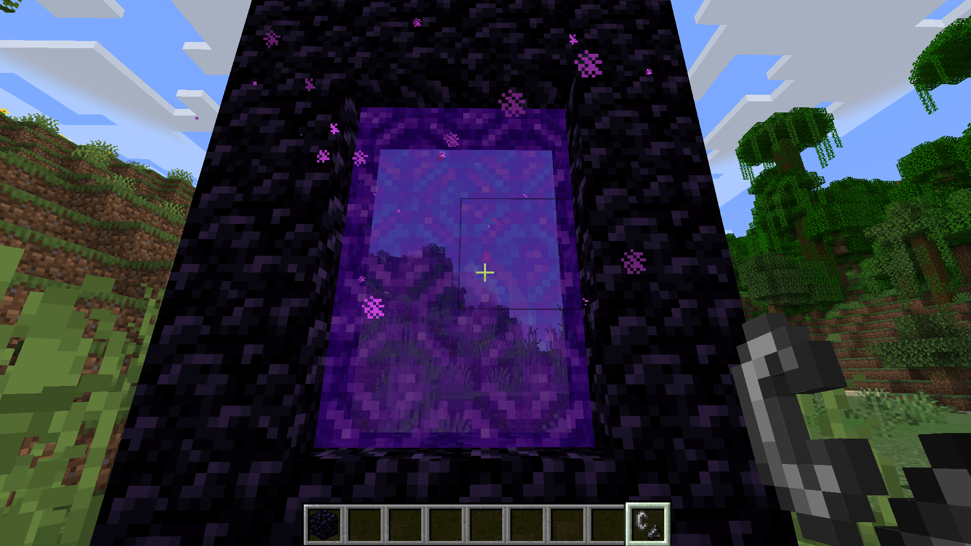 Use it to light up nether portals (Image via Mojang Studios)