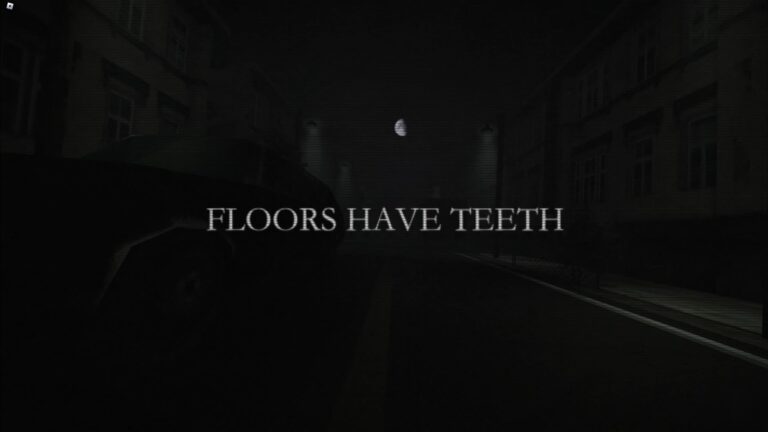 Floors have teeth loading screen (Image via Roblox)