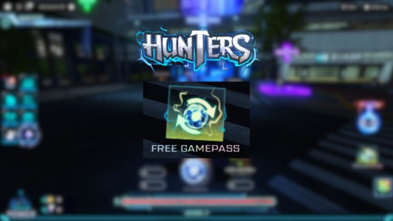 Free gamepass - Hunters (Image via Roblox)