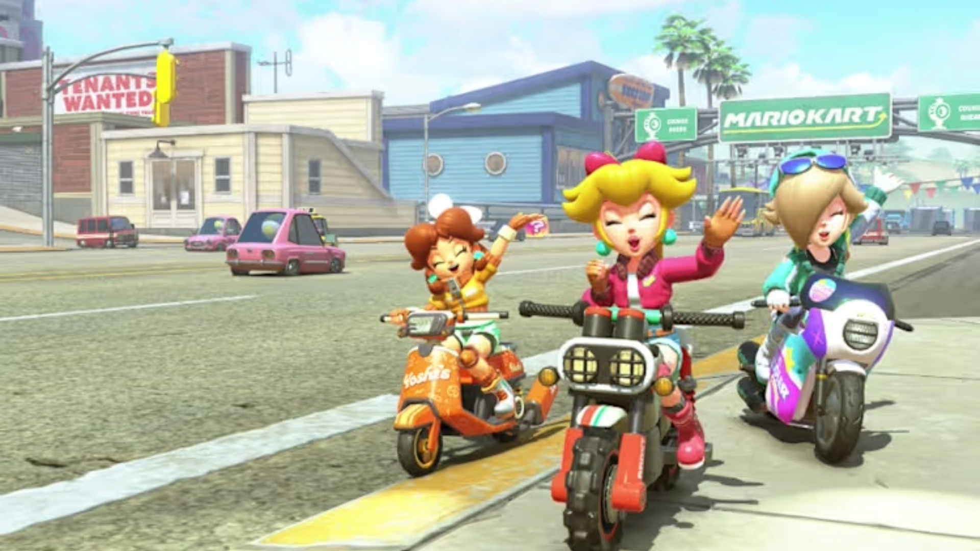 Free roam in Mario Kart World