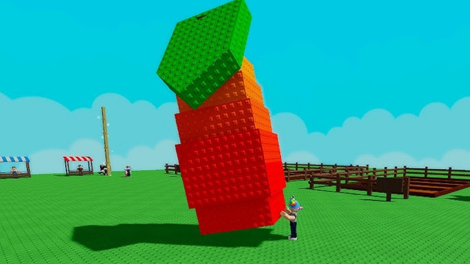 Wet carrots in Grow a Garden need rainy weather (Image via Roblox | Gamer Chad/YouTube)