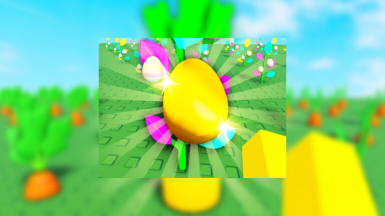 Easter event in Grow a Garden. (Image via Roblox Corporation)