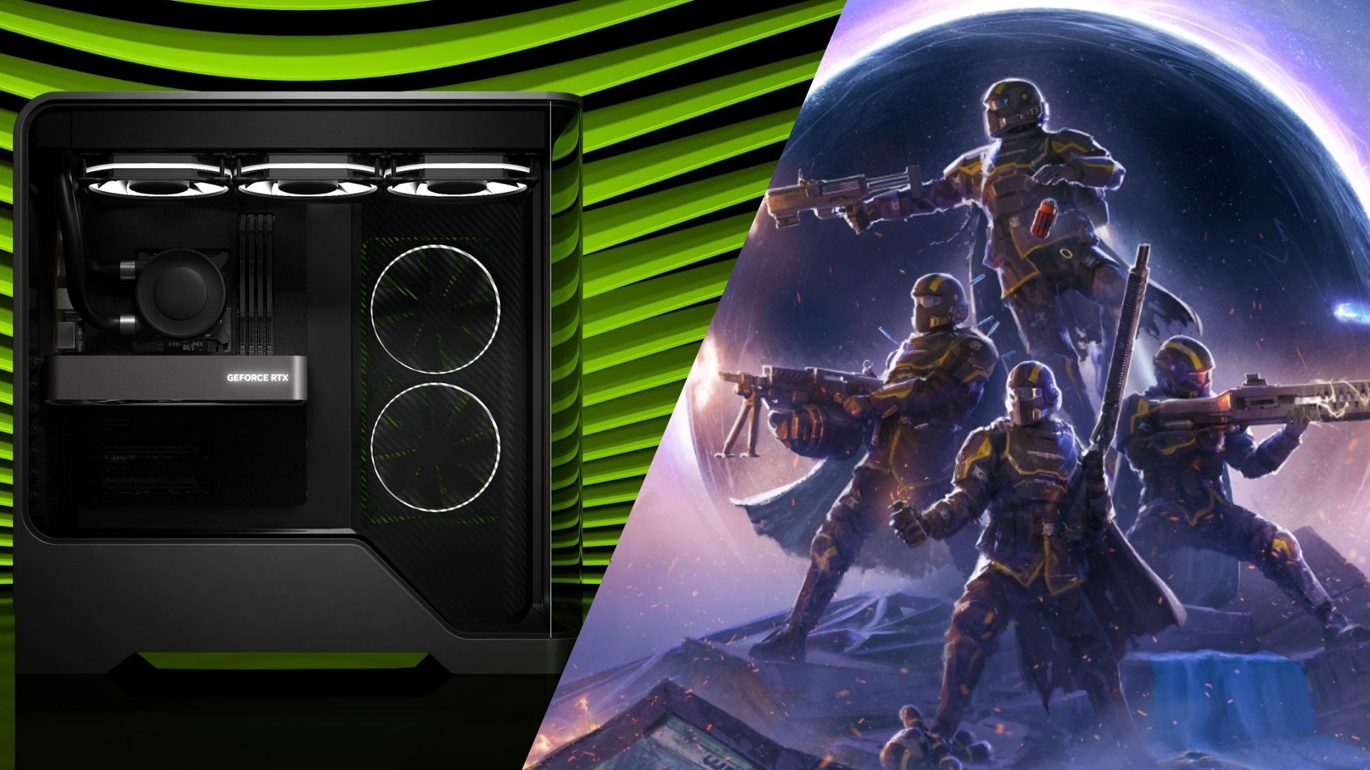 Hell Divers 2 and RTX 5060 (Image via Nvidia | Arrowhead)