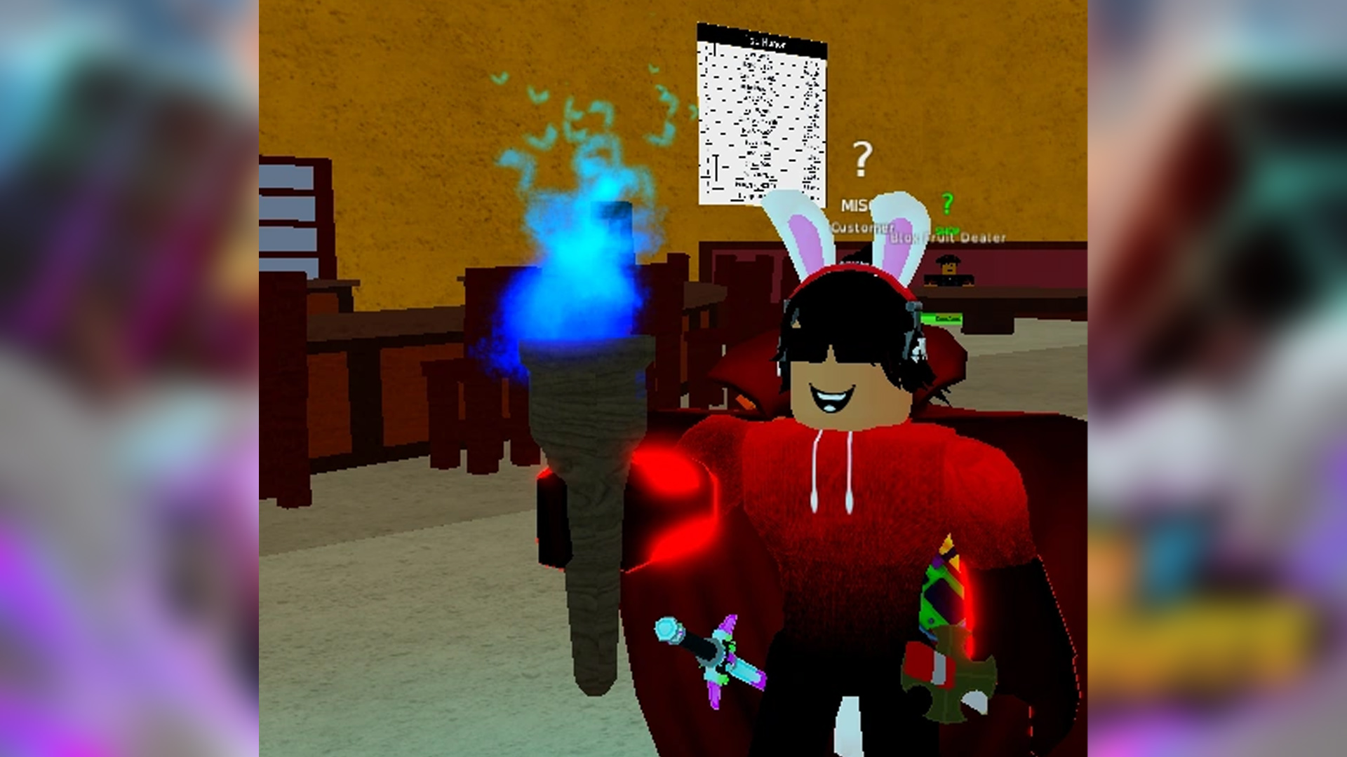 Hellfire Torch (Image via Blox Fruits Wiki/Roblox Corporation)