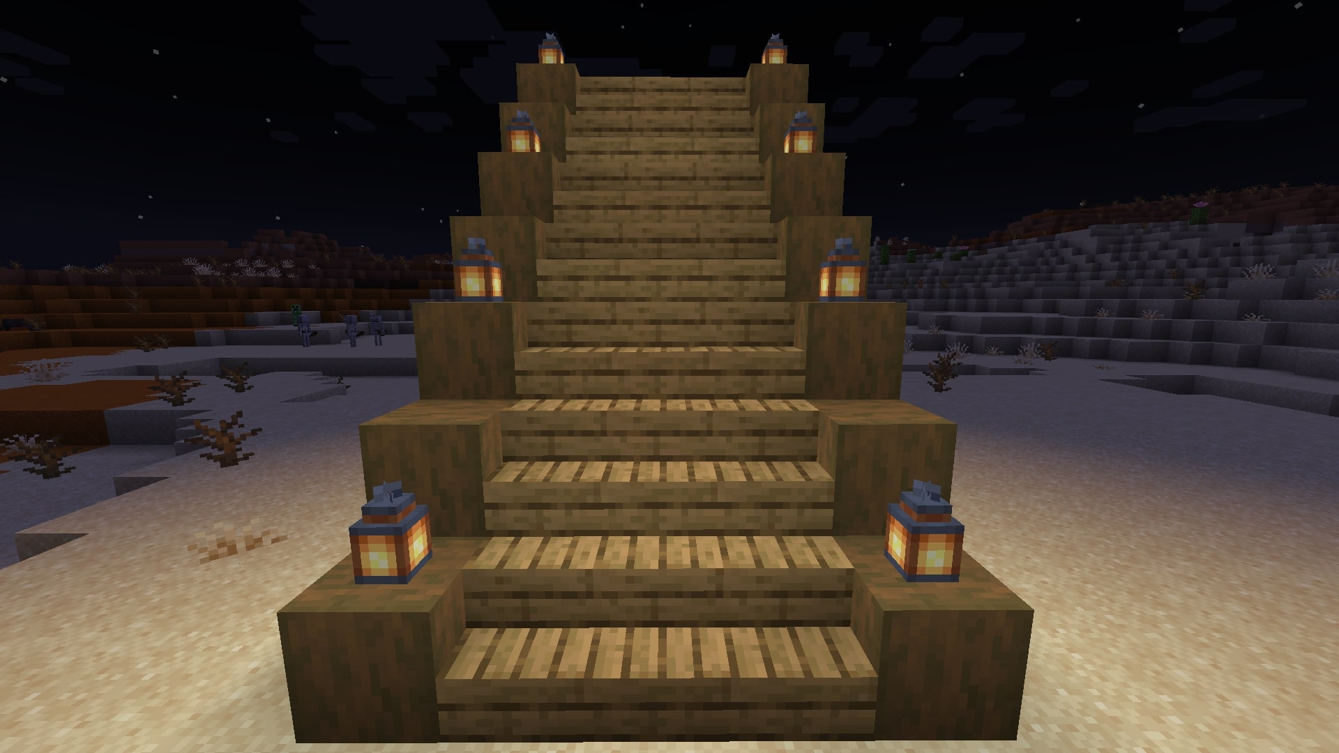 Stairway (Image via Mojang Studios)