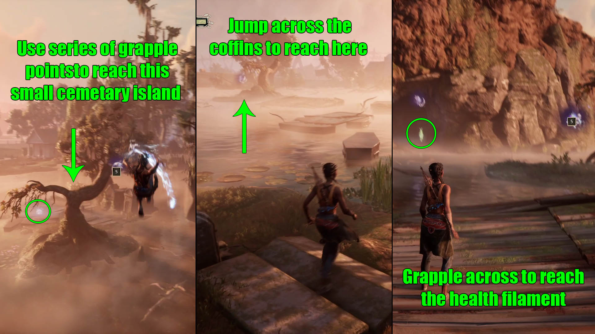 How to Find Health Filament in South of Midnight Chapter 4 step 2