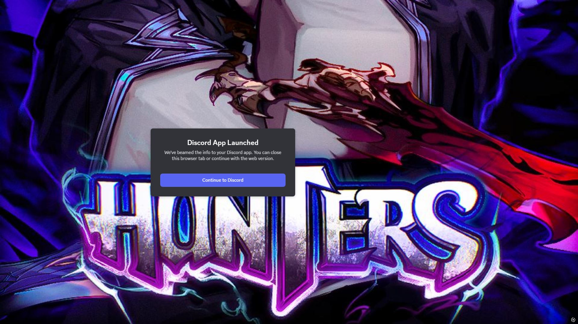 Hunters Discord invite - Hunter Roblox