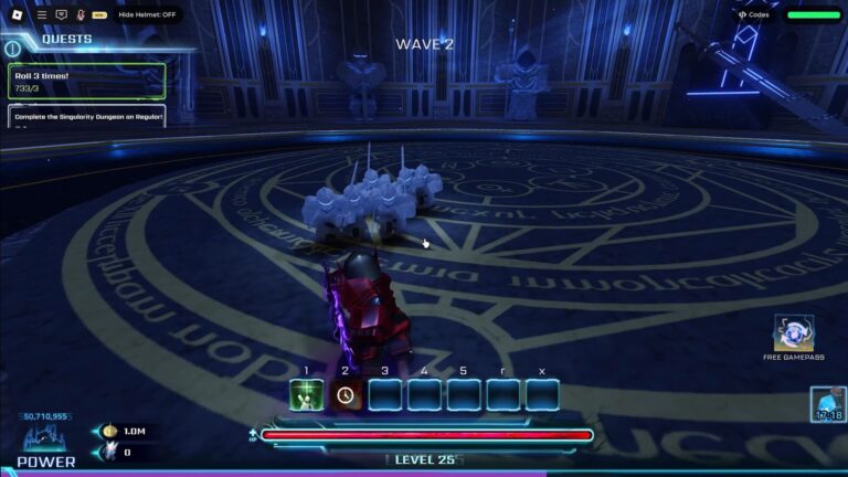 Clearing Dungeon - Hunters Roblox (Image via Roblox)