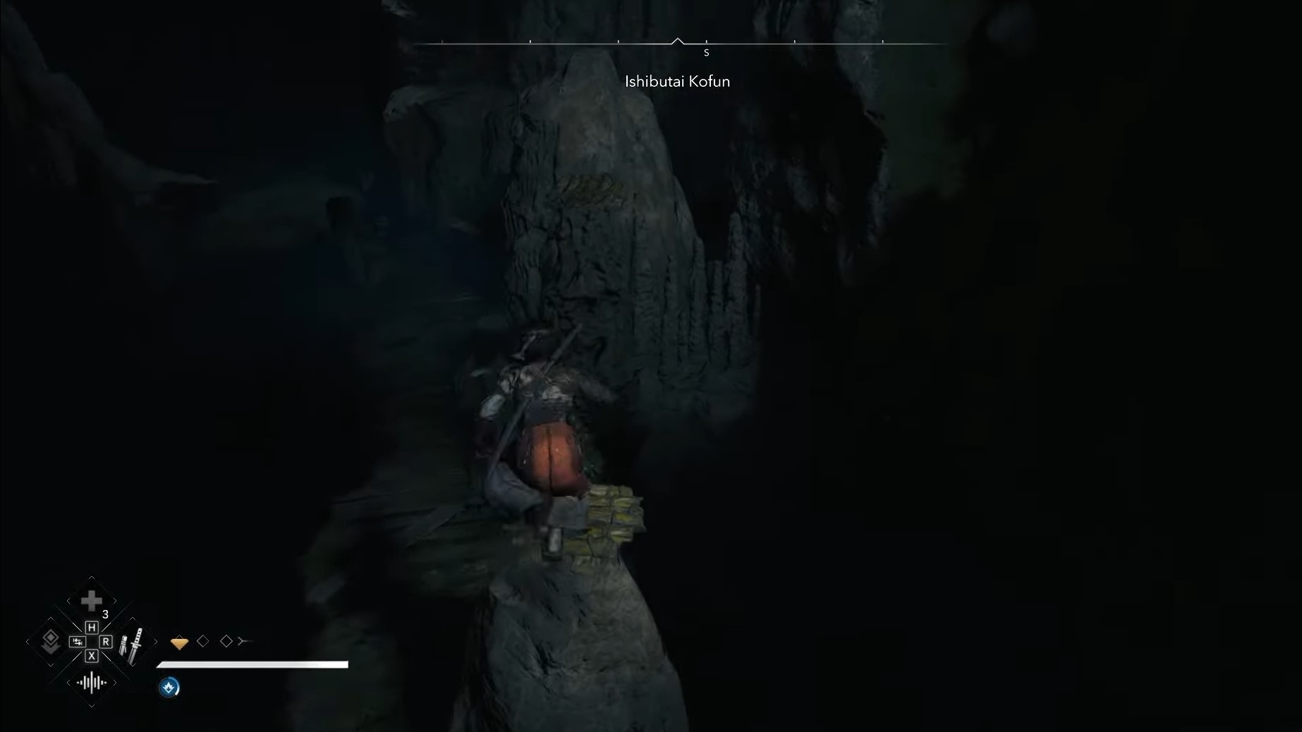 Ishibutai Kofun chamber 1 (Image via Ubisoft)