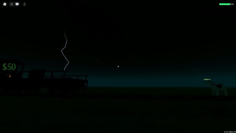 Lightning Storms - Dead Rails (Image via Roblox)