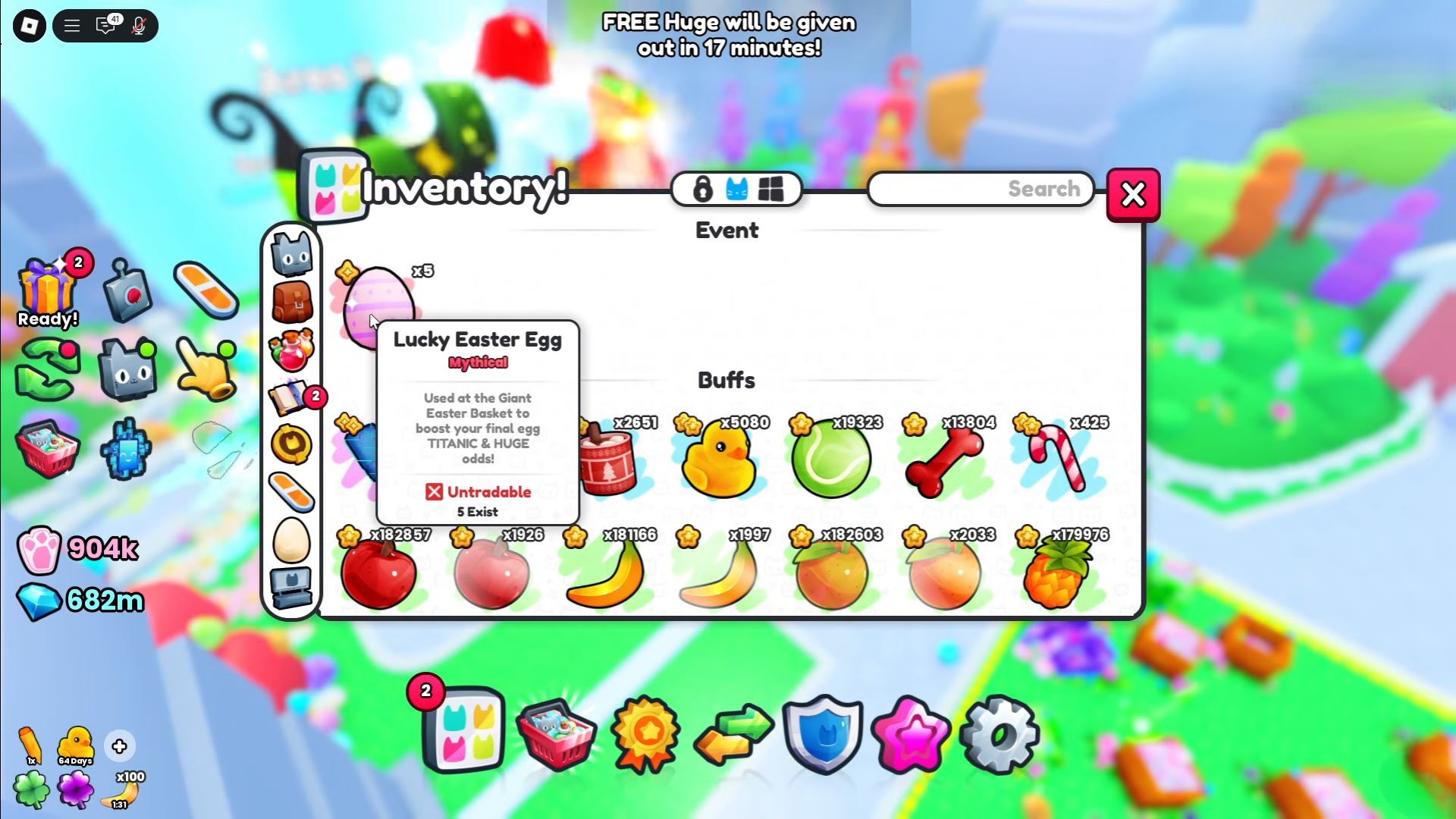 Lucky easter egg (Image via Roblox)