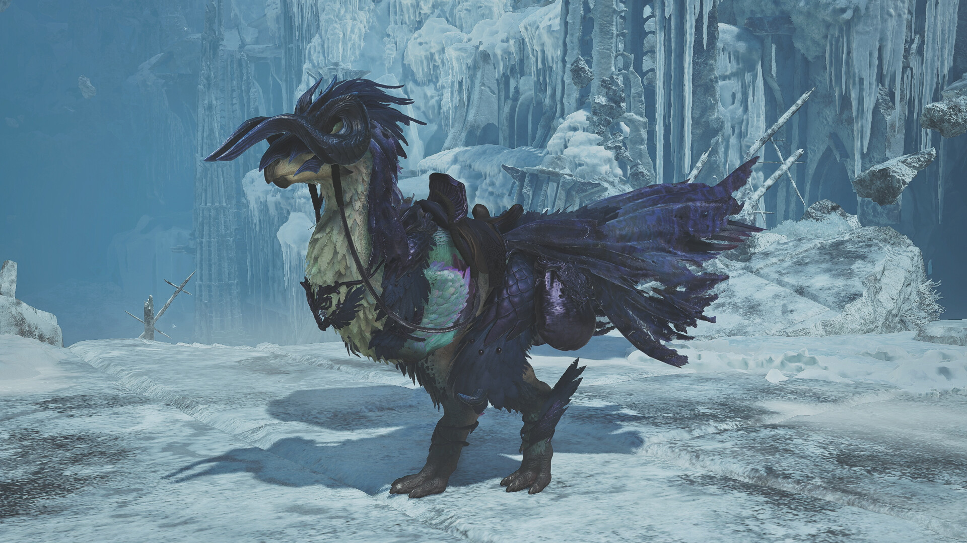 DLC cosmetics for Seikret (Image via Capcom)