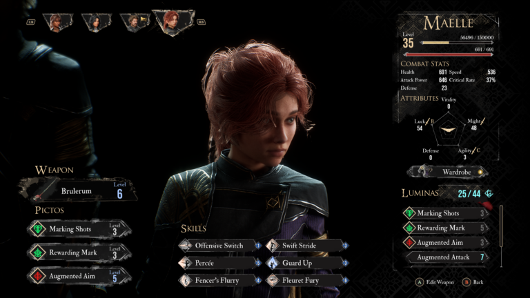 Maelle can deal a lot of damage, and drop their defences (Image via Kepler Interactive)
