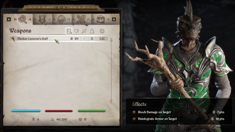 Mankar Camoran's Staff in Elder Scrolls Oblivion Remastered