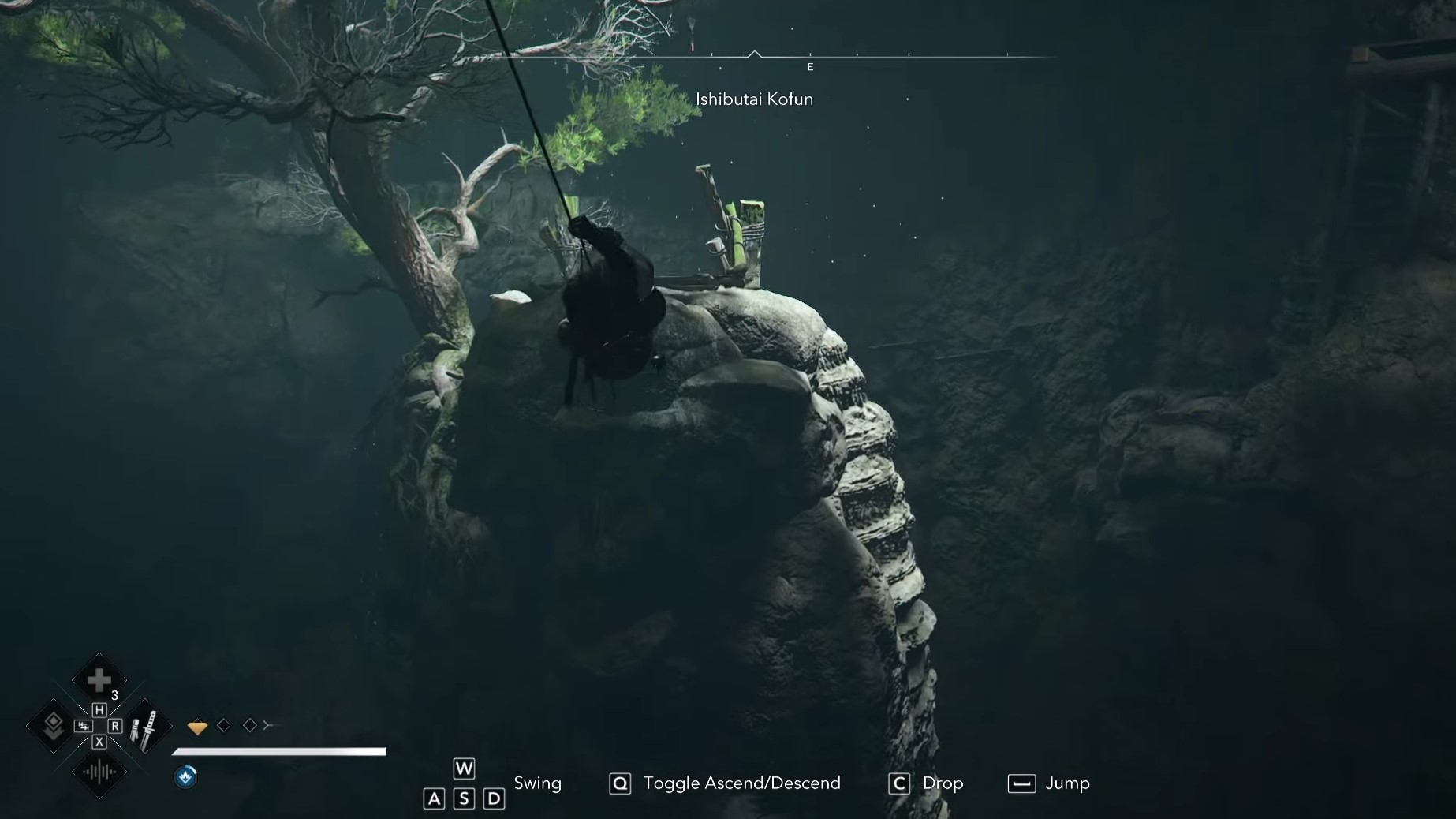Ishibutai Kofun final chamber (Image via Ubisoft)