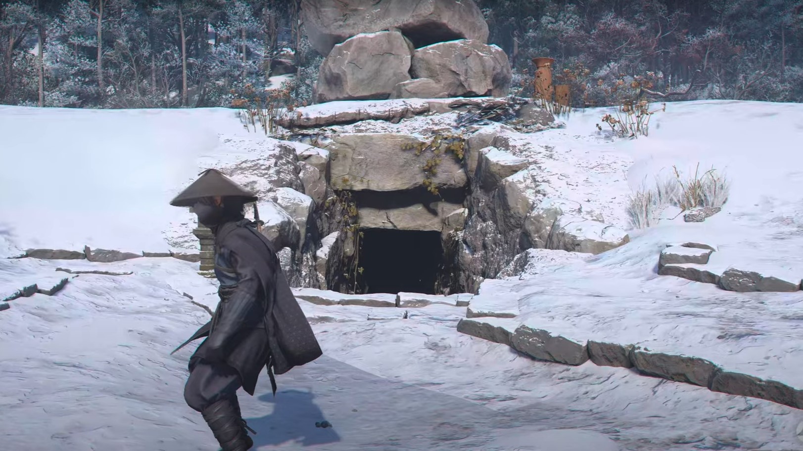 Ishibutai Kofun entrance (Image via Ubisoft)