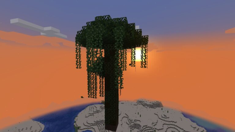 Grow any variety and type of tree in Minecraft (Image via Mojang)