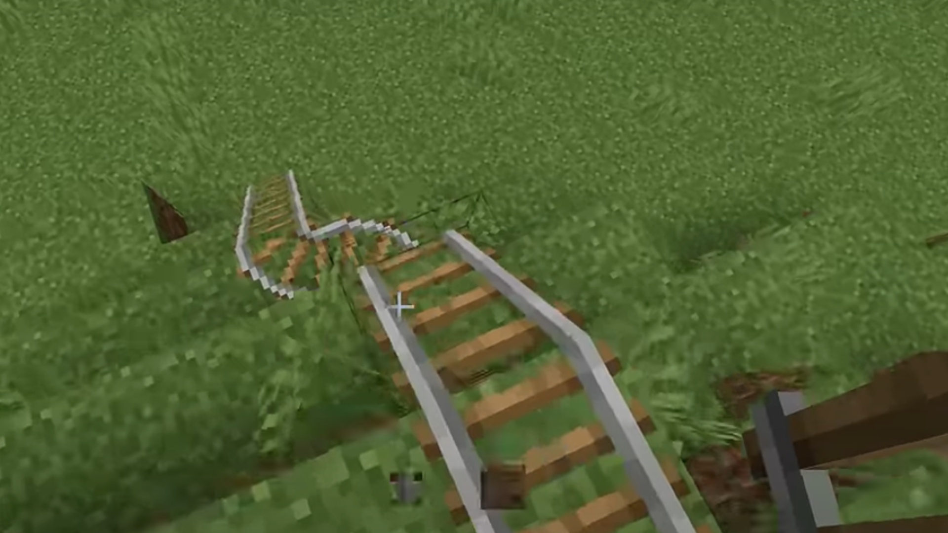 Craft Rails in Minecraft