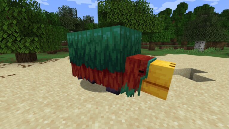 Sniffer in Minecraft (Image via Mojang Studios)