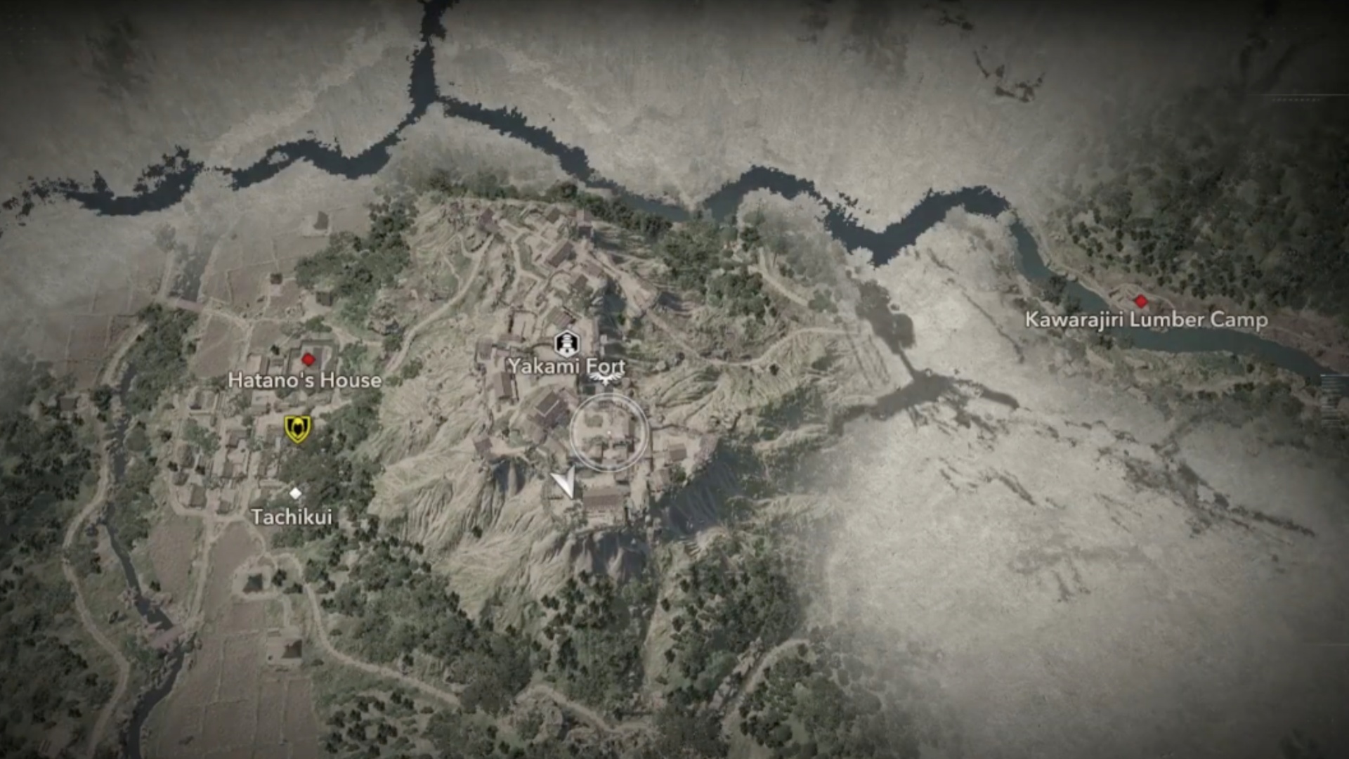 Yakami Fort in Assassin's Creed Shadows