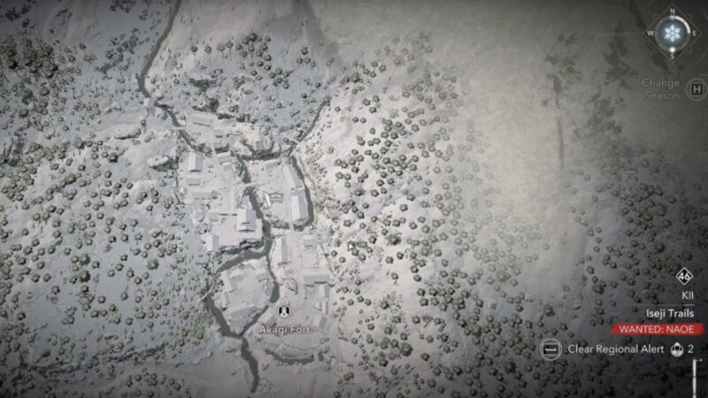 Akagi Fort in Assassin's Creed Shadows