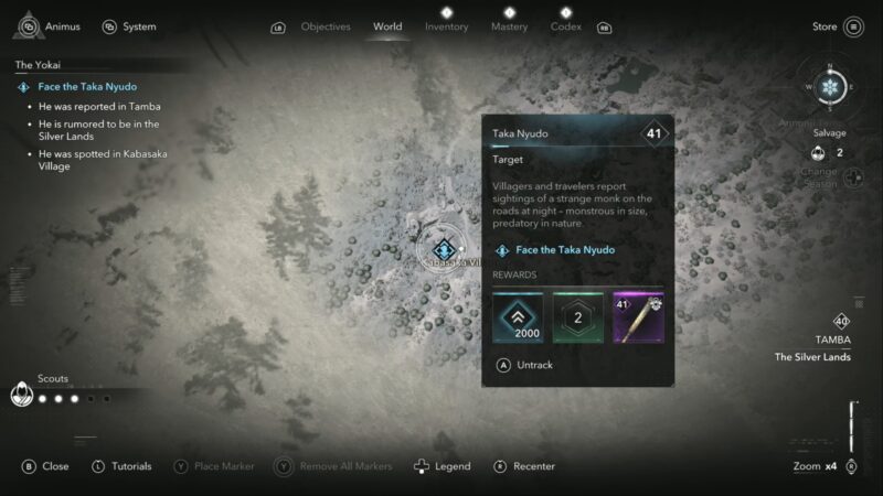 Taka Nyudo Location (Image via Ubisoft)