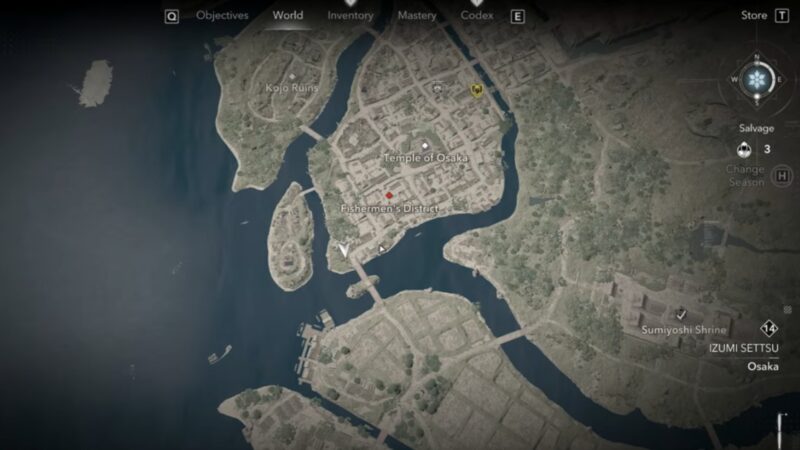 The Butterfly Collector quest in Assassin's Creed Shadows.