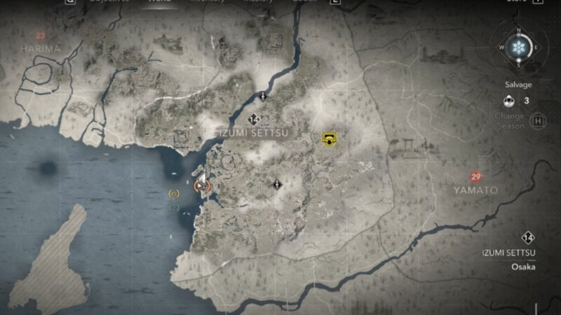 The Butterfly Collector quest in Assassin's Creed Shadows.