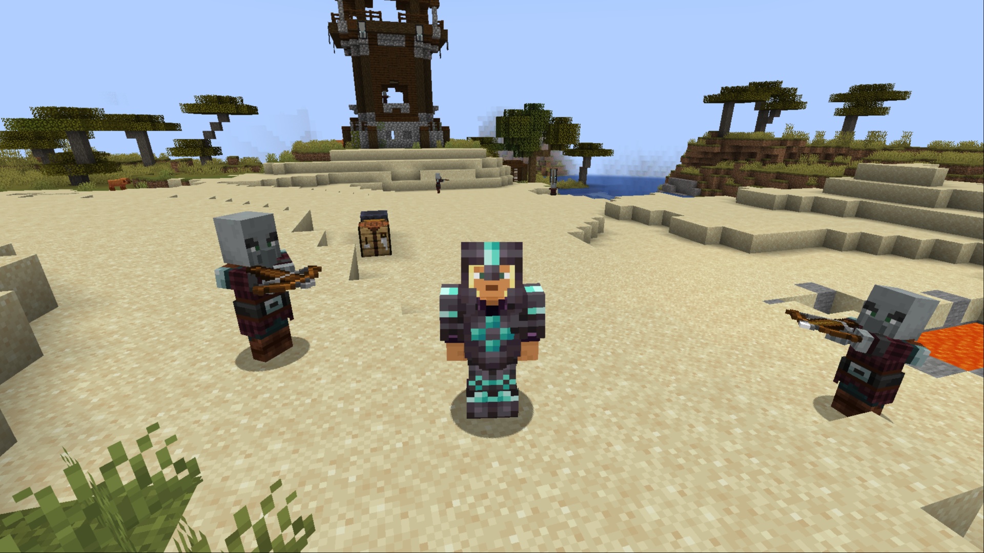 Sentry Armor Trim in Minecraft (Image via Mojang Studios)