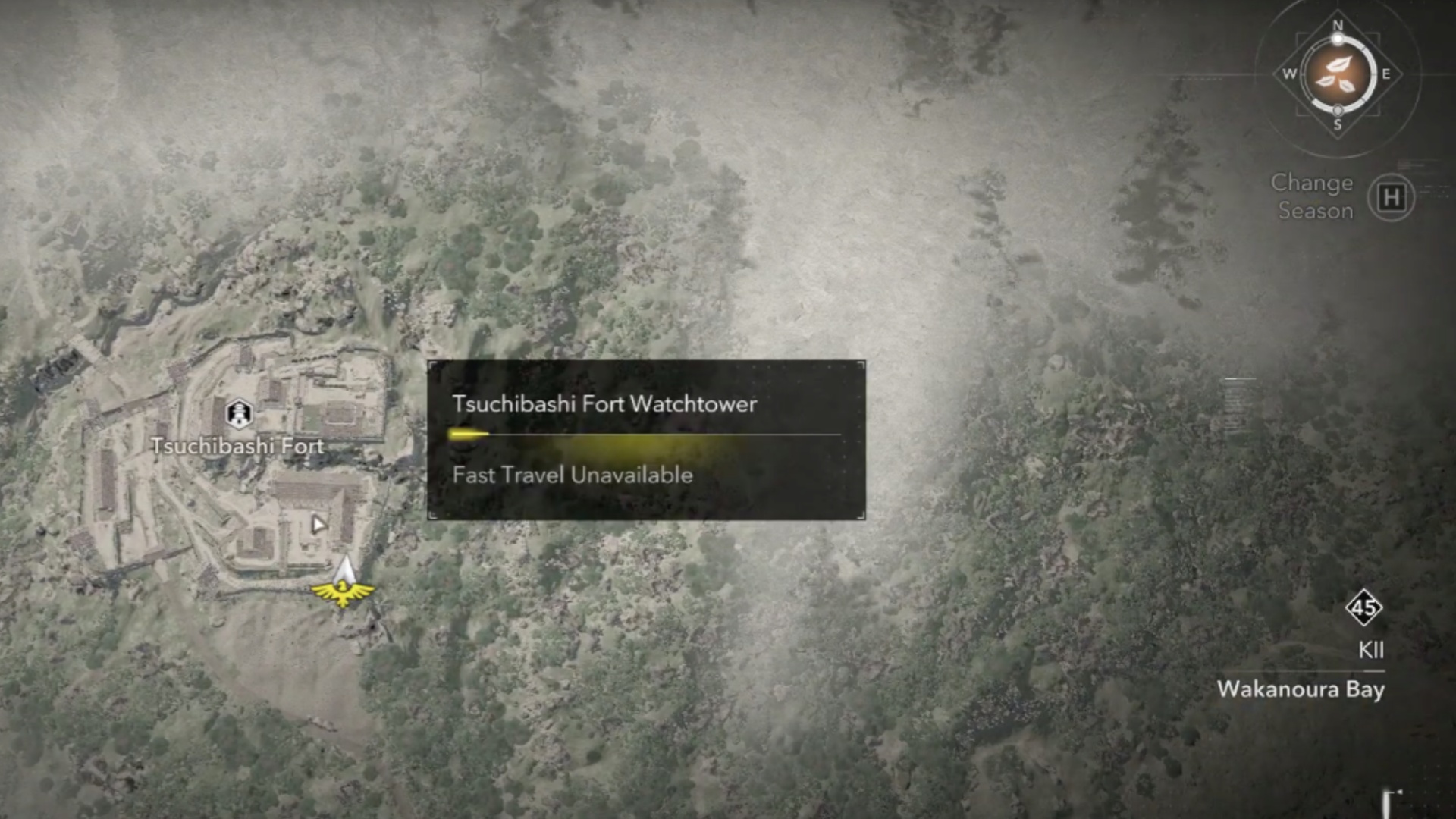 Tsuchibashi Fort in Assassin's Creed Shadows