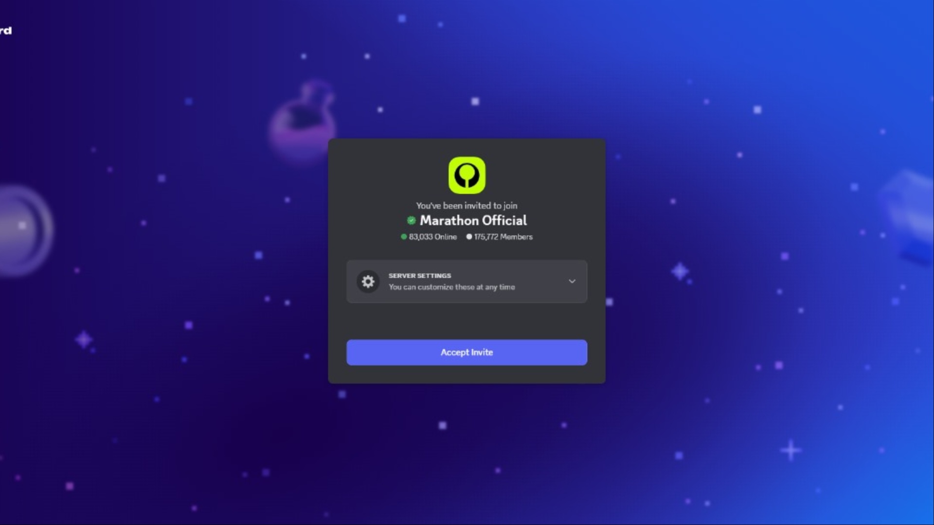 Join the Discord server (Image via Discord, Bungie)