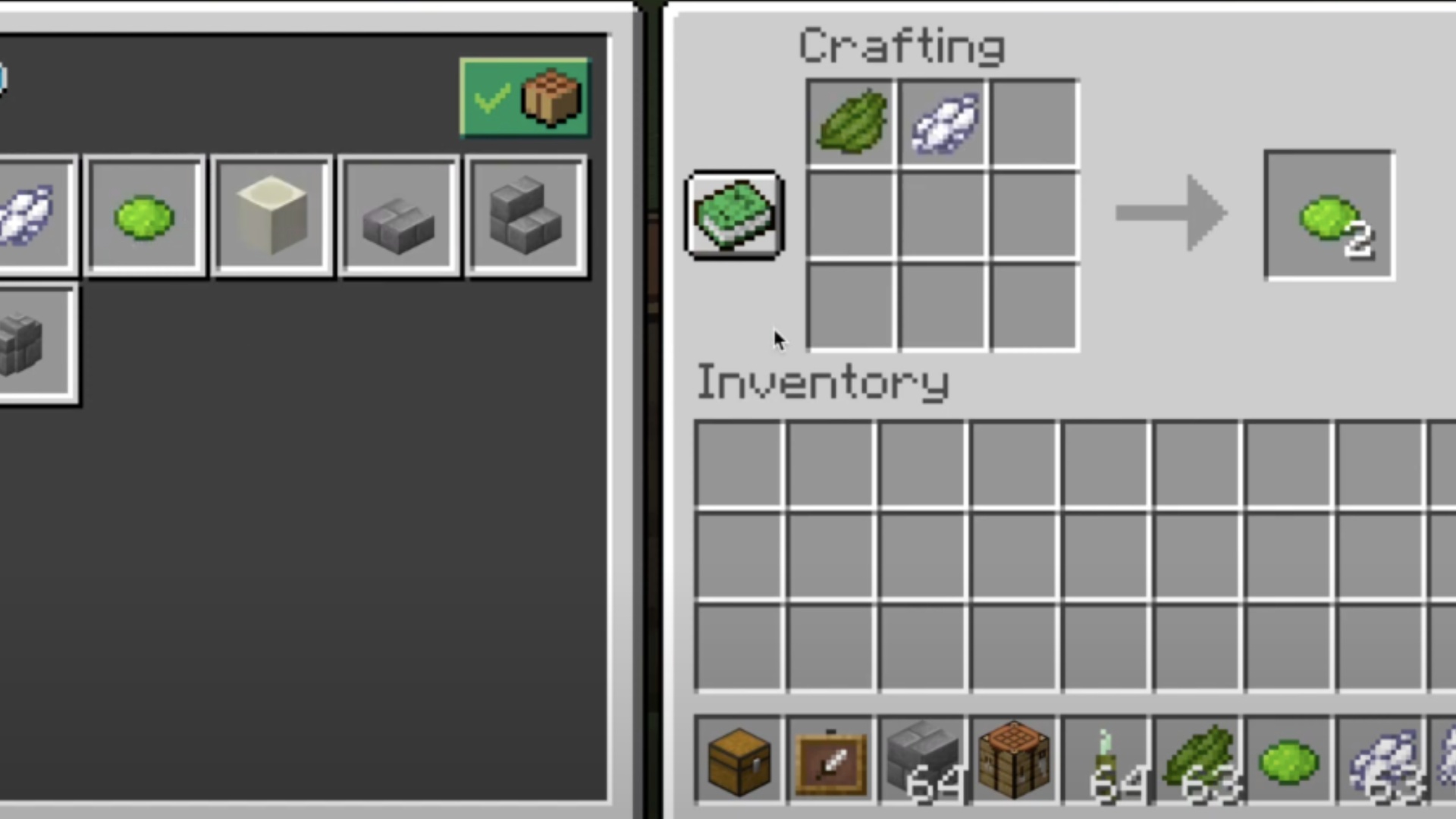 Lime Dye in Minecraft