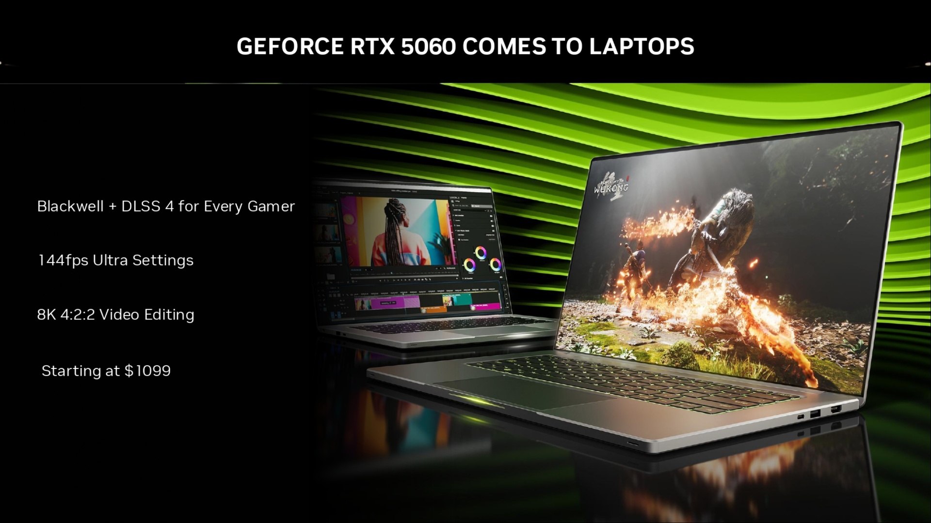 Advantages of RTX 5060 Laptops (Image via Nvidia | Deltias Gaming)