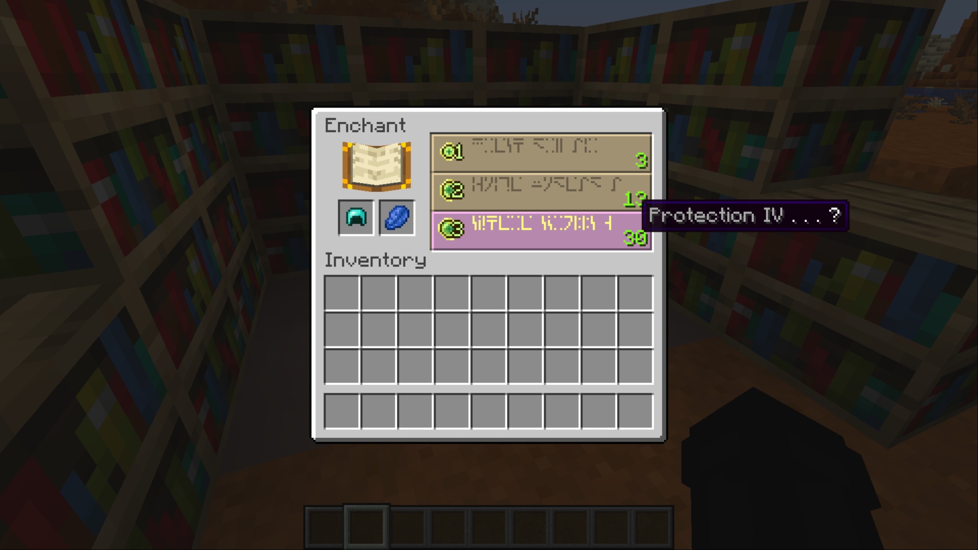No need to take more damage (Image via Mojang Studios)
